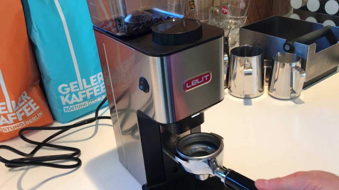 Lelit PL71 William Kaffeemühle Vorstellung der Funktionen
