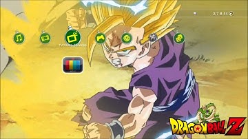 PS3 Dynamic Theme Dragon Ball Super Saiyan Gohan