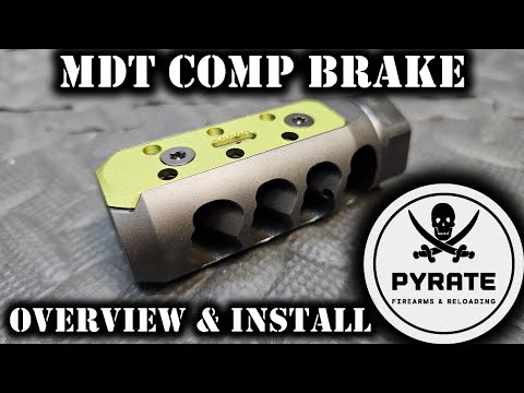What Recoil? - The Best Muzzle Brake - MDT Comp Brake - Overview & Install