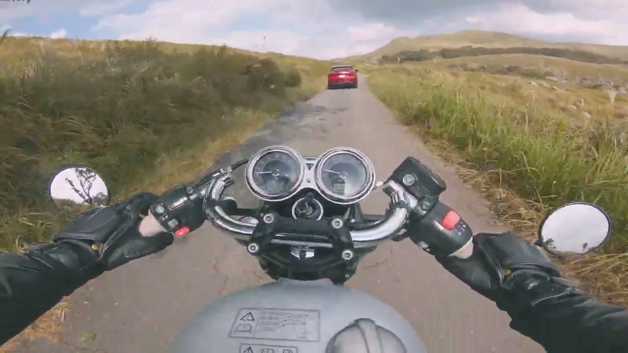 【ツーリング】Triumph Bonneville T100【平尾台】