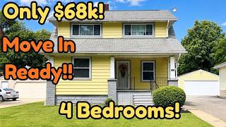 Home for Only $68k with 4 Bedrooms! MOVE IN READY! Home for Only $68k with 4 Bedrooms! MOVE IN READY!