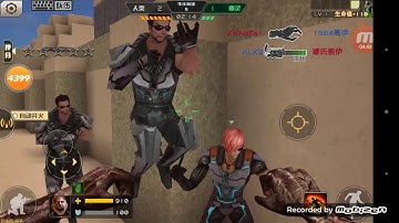 Tập Kích china-Review chế độ zombie hero map sa mạc trong minecraft.