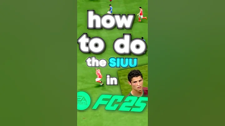 How to do the SIUUU! in EA FC 25!🐐🐐