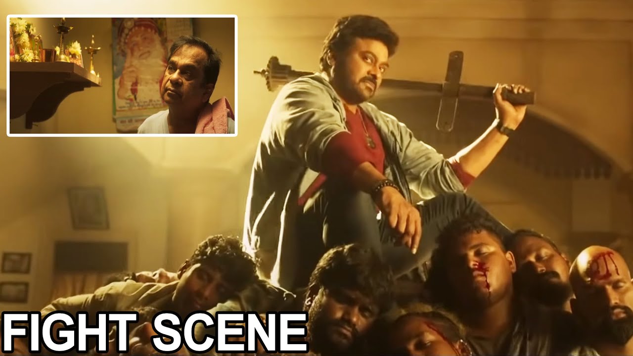 Khaidi No. 150 Chiranjeevi Mass Fighting Scene || Telugu Scenes || HIT MOVIES