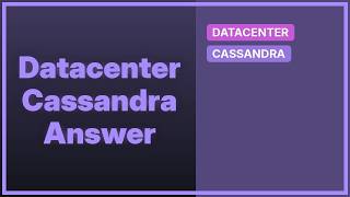 Full Cassandra nodes in multiple data centers Guide