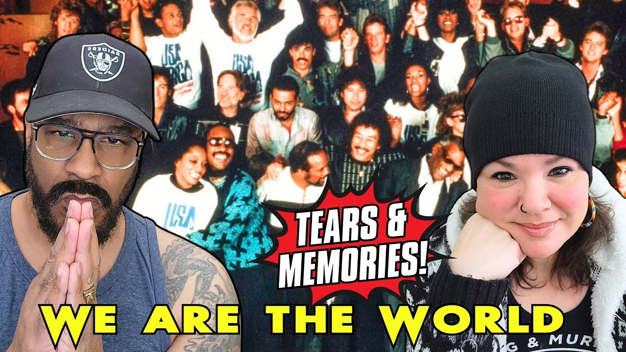 Couldn't Hold Back Tears - USA For Africa - We Are The World (First Time REACTION)