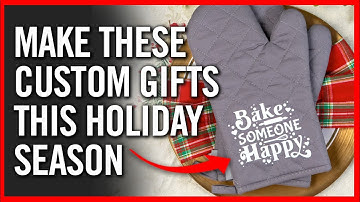 4 Custom Gift Ideas You Can Heat Press at Home | Easy DIY Holiday Projects