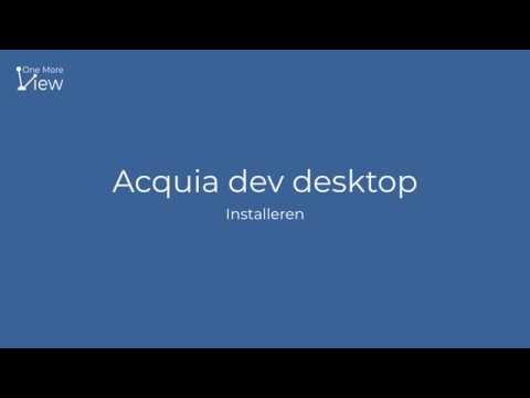 One More View - Acquia Dev Desktop - Drupal op je eigen computer