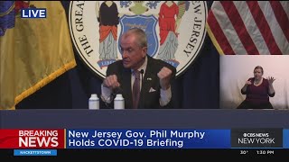 Gov. Murphy Gives New Jersey COVID Update