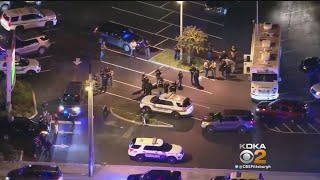 Liberty Brighton Park TV Console In Dark Honey Six Law Enforcement Officers Shot In The U.S. Friday Night