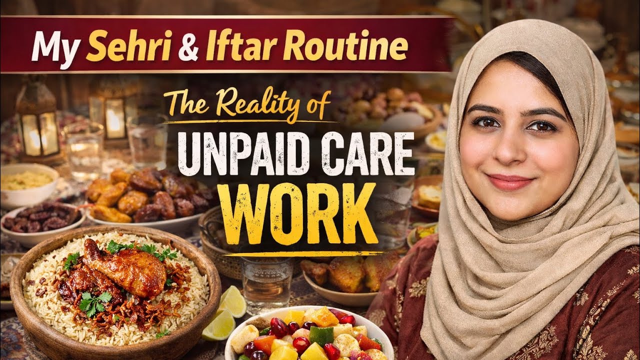 My Sehri & Iftar Routine 🌙 | The Reality of Unpaid Care Work 