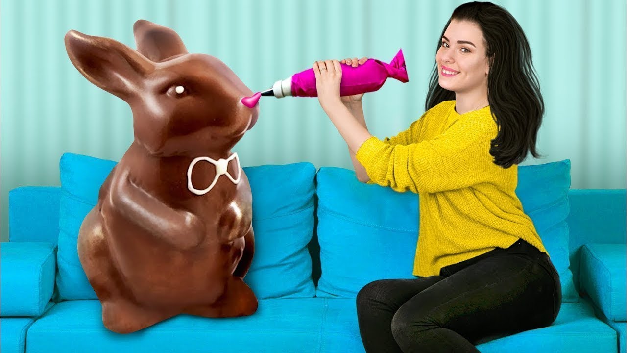 COELHINHO DA PÁSCOA DE CHOCOLATE GIGANTE / 8 DIY GOSTOSURAS DE PÁSCOA camera iphone 8 plus apk