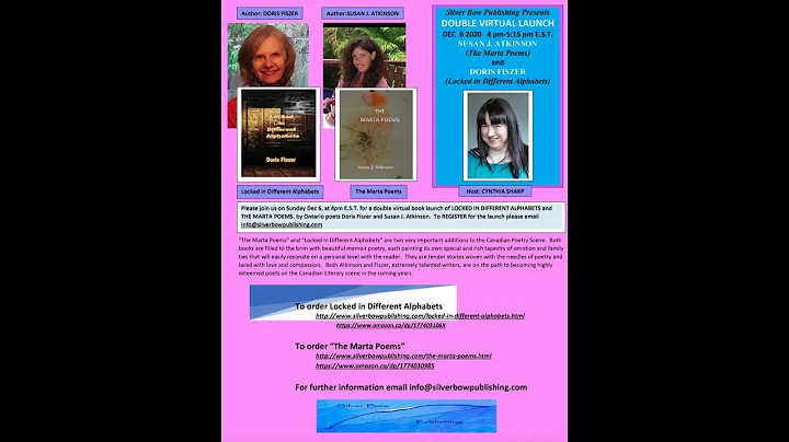 Doris Fiszer & Susan J. Atkinson's Silver Bow Launch
