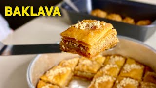 Baklava | घर की ही चीजों से बनाएँ मिडल ईस्ट का फ़ेमस बकलावा | No Need to Buy Expensive Phyllo Sheets