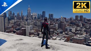 Spider-Man Miles Morales Gameplay | Ultra High Realistic Graphics [2K HDR]