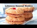 Lebanese Coconut Cookies Lebanese Coconut Cookies