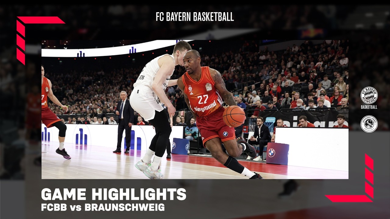 FC Bayern München Highlights | FCBB - Braunschweig 98:80 | BBL 25/26
