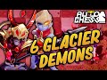 NEW 6 Glacier Demon Build with Soul Devourer 3-Star! | Auto Chess Mobile | Zath Auto Chess 141