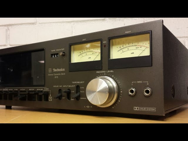 Technics RS-615US (1976-78) - YouTube