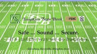 Tompkins State Bank Football Ad