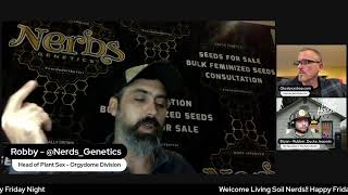 Ep. 50 - Bioactive Live Q&A - Developing Superior Cannabis Genetics with Nerds Genetics