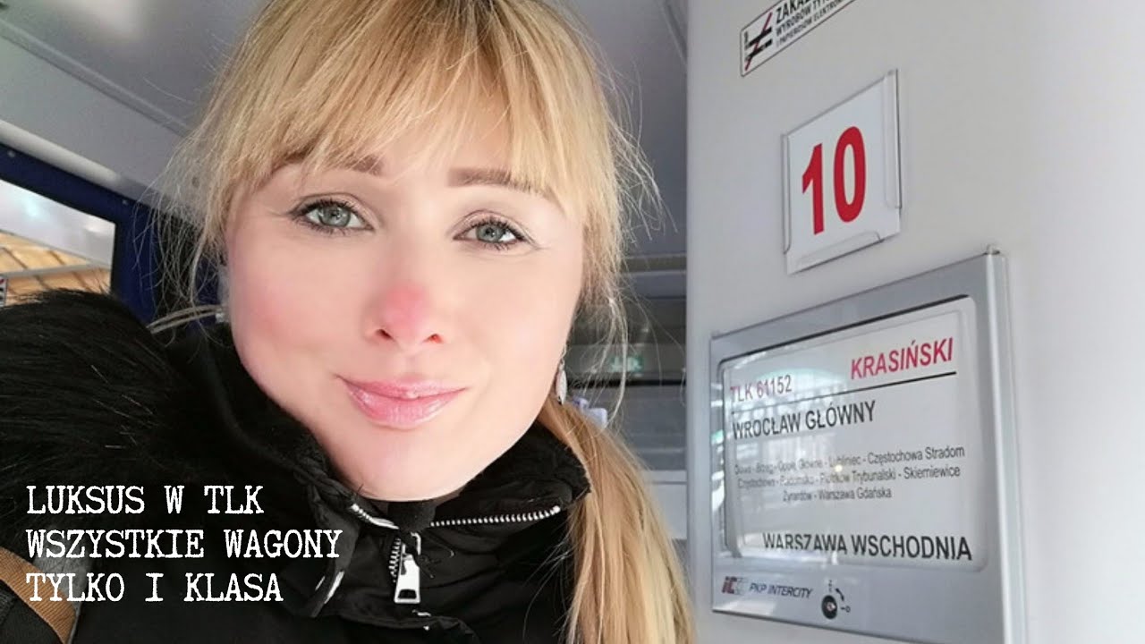 TLK Krasiński - Pasażer o mało drzwi nie urwał. W TLK są gniazdka w WC, Nie jade KD pojechałam pks