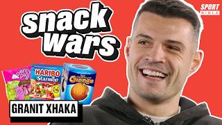 Footballer Granit Xhaka Rates British & Rest Of The World Food Snack Wars
