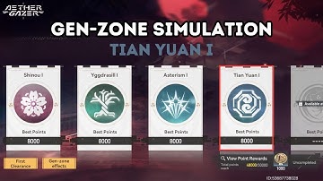 [Aether Gazer] Karasugo Imbroglio: Gen-zone Simulation - Tian Yuan I (Max Difficulty)