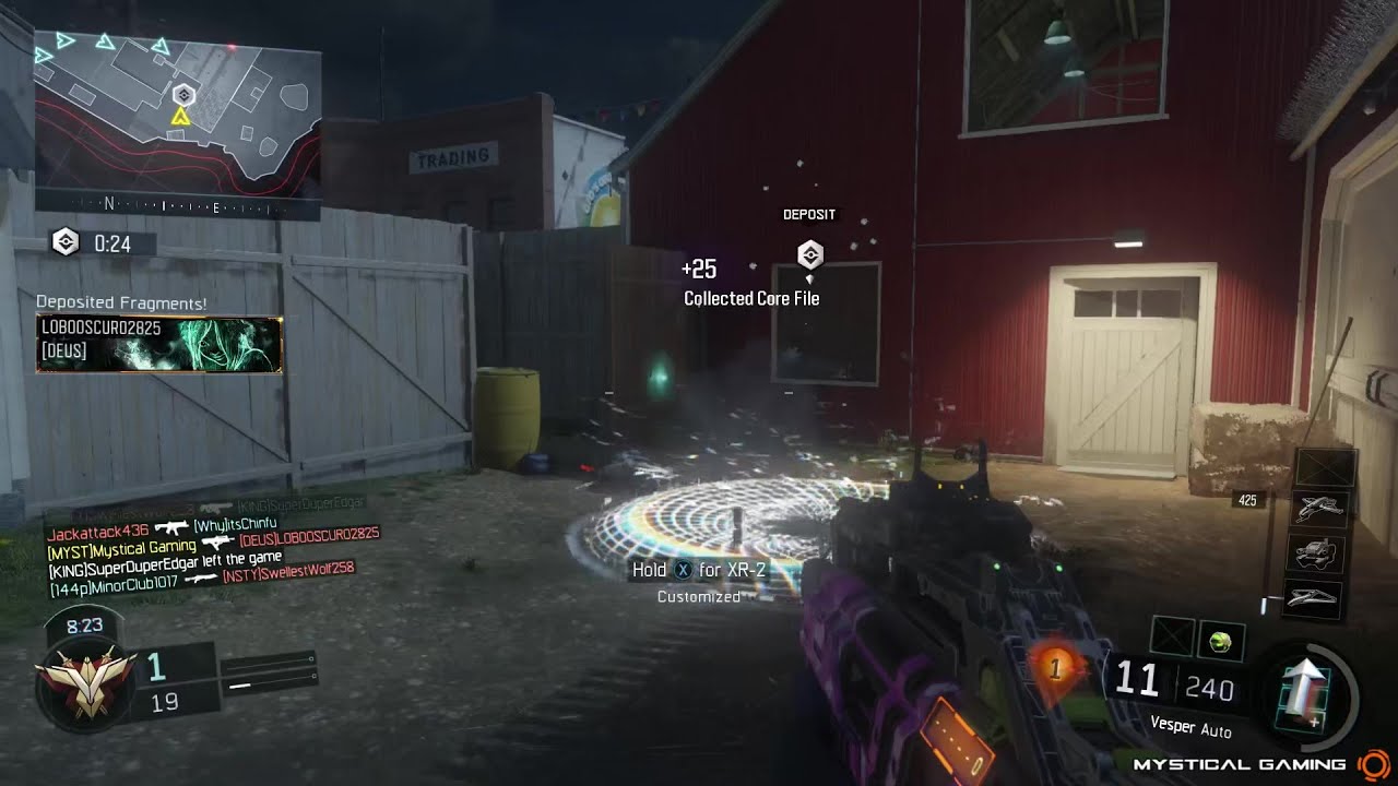 Black Ops III - Fracture - Fringe Nightfall (XBOX ONE) - YouTube