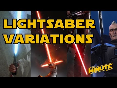 All Lightsaber Designs and Variations - Star Wars Explained