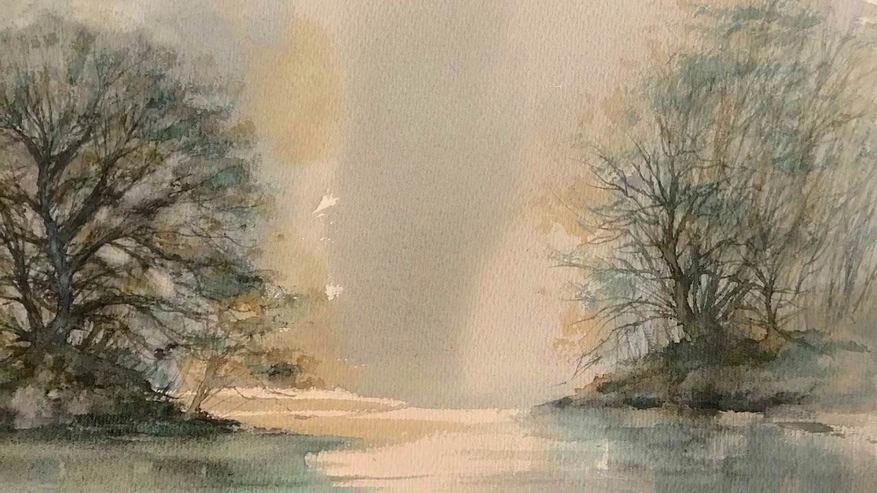 Some Of My Recent Watercolour Paintings, A Slideshow - YouTube