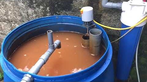 Xử Lý Nước Giếng khoan Nhiễm Sắt KV Miền Bắc