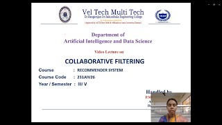 231AIV26 Recommender Systems