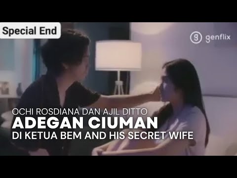 Adegan Ciuman Ochi Rosdiana dan Ajil Ditto di Ketua BEM and His Secret Wife