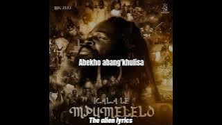 Big Zulu - Mthulise (ft. Shwi Mntombazane) [Lyric video]