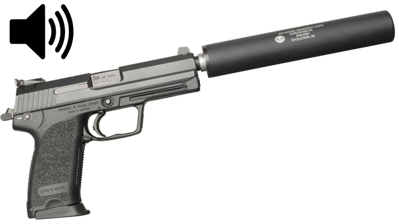 The coolest sound is a shot from a usp silencer pistol (Sound effect