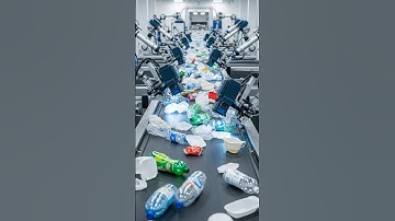 This Robot Sorts 1000 Pieces of Plastic Per Minute #techinventionlab #robot