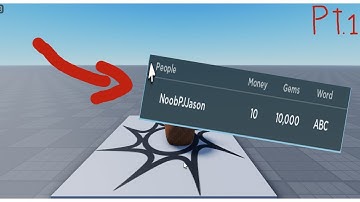 Roblox Studio Scripting | Leaderboard tutorial