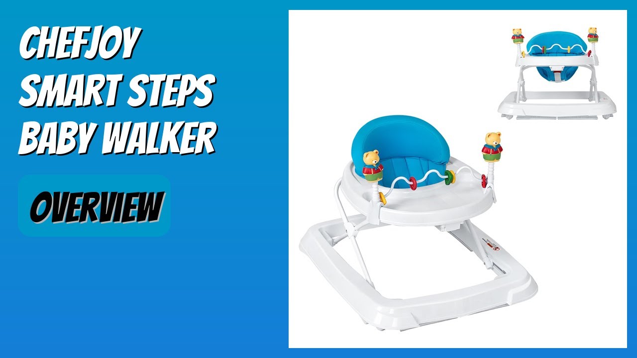 REVIEW (2026): CHEFJOY Smart Steps Baby Walker. Features - YouTube