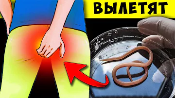 Вылезет ком Глистов, если воспользоваться Обычным... 90 % заражены Паразитами + Еда от паразитов