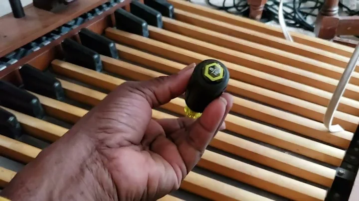 Bass Pedal Maintenance On My Hammond B3 Bass Pedals Part I ~ February 12, 2022