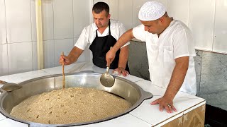 the taste of the legendary Samarkand pilaf through the screen