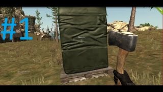 Let's Play Rust (Episode 1): Airdrops Galore