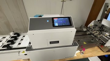 Quadient Mach 7 Inkjet Printer | Speed Test