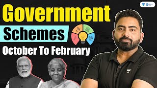 Government Schemes | Oct to Feb | Current Affairs & GA for Bank Exams | Abhijeet Sir