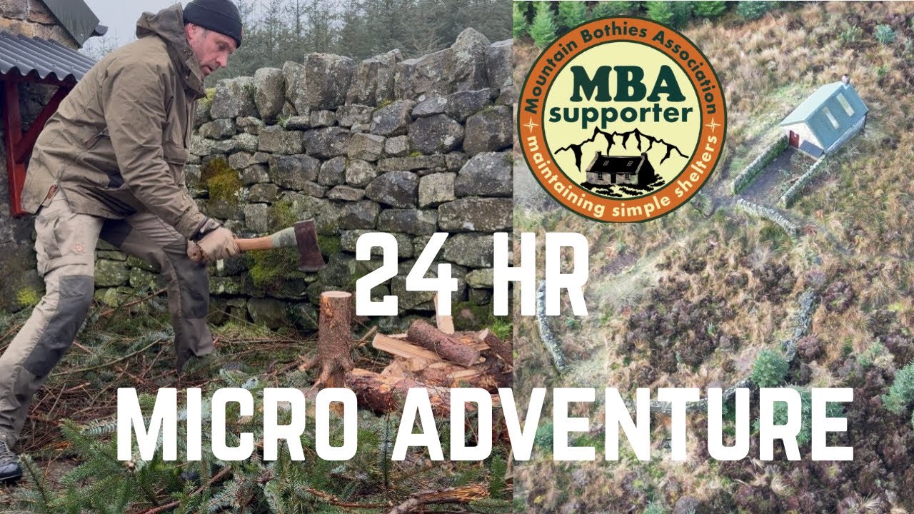 24HR Micro adventure #camping #wildcooking #outdoors #campfire #campcooking 