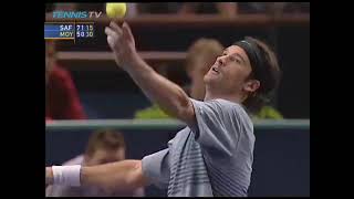 Marat Safin Vs Carlos Moya 2002 Paris Sf Highlights