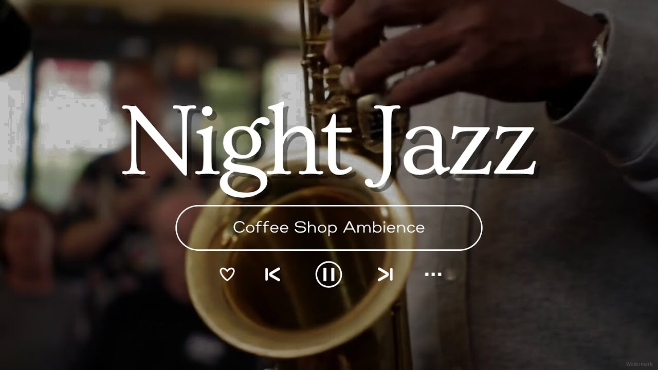 Jazz Sweet Music In A Cozy Night Space With Soothing Background Music🤘