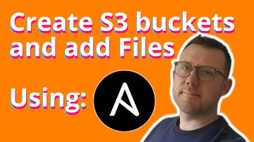 Ansible: Create S3 buckets, folders and files