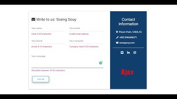 Form Validation Using Jquery Examples - HTML | Soure Code part 1